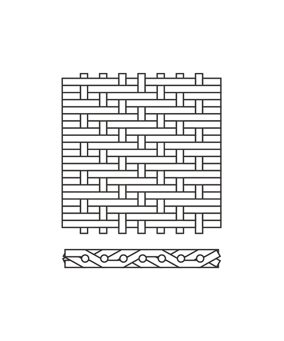綾畳織·織金網